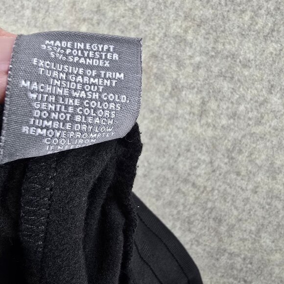 Daisy Fuentes Womens Jogger Pants Black Size 3X Plus Fit Polyester Blend - Picture 4 of 6